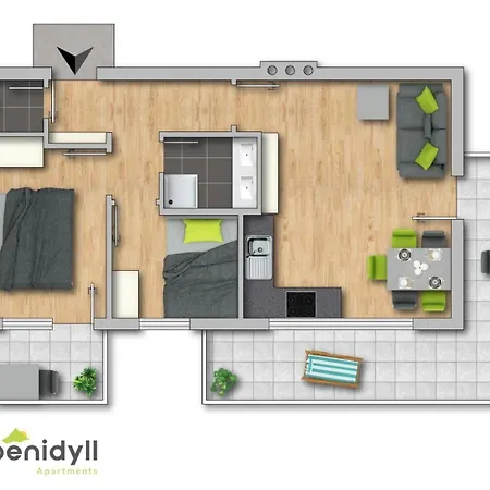 아파트 Huberhof 5 By Alpenidyll *